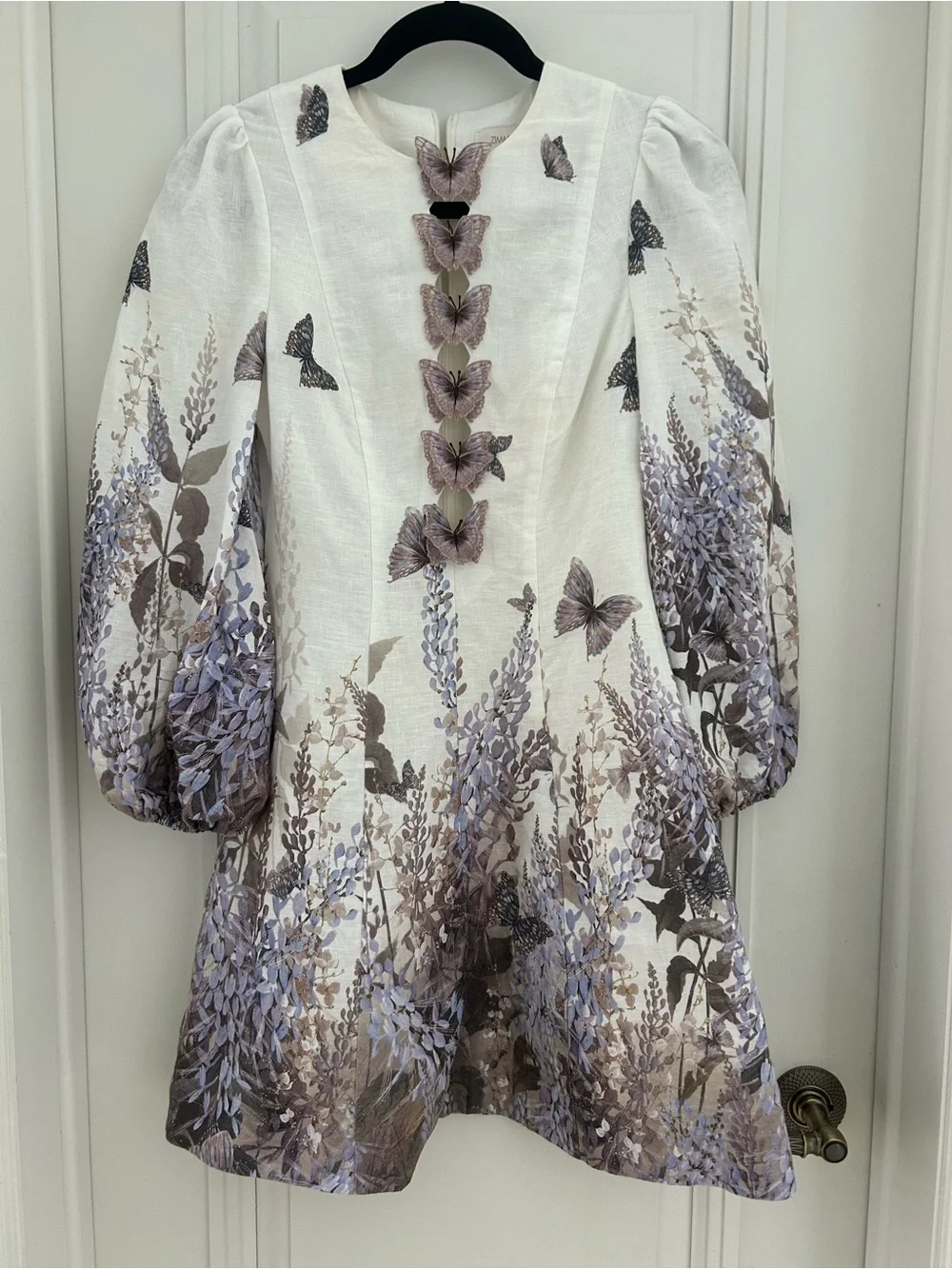 Zimmermann Cream Lightweight Linen Tunic - Picture 5 of 11